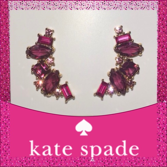 kate spade Jewelry - FLASH SALE 🎉 Kate Spade ♠️ Pink Dangle Earrings